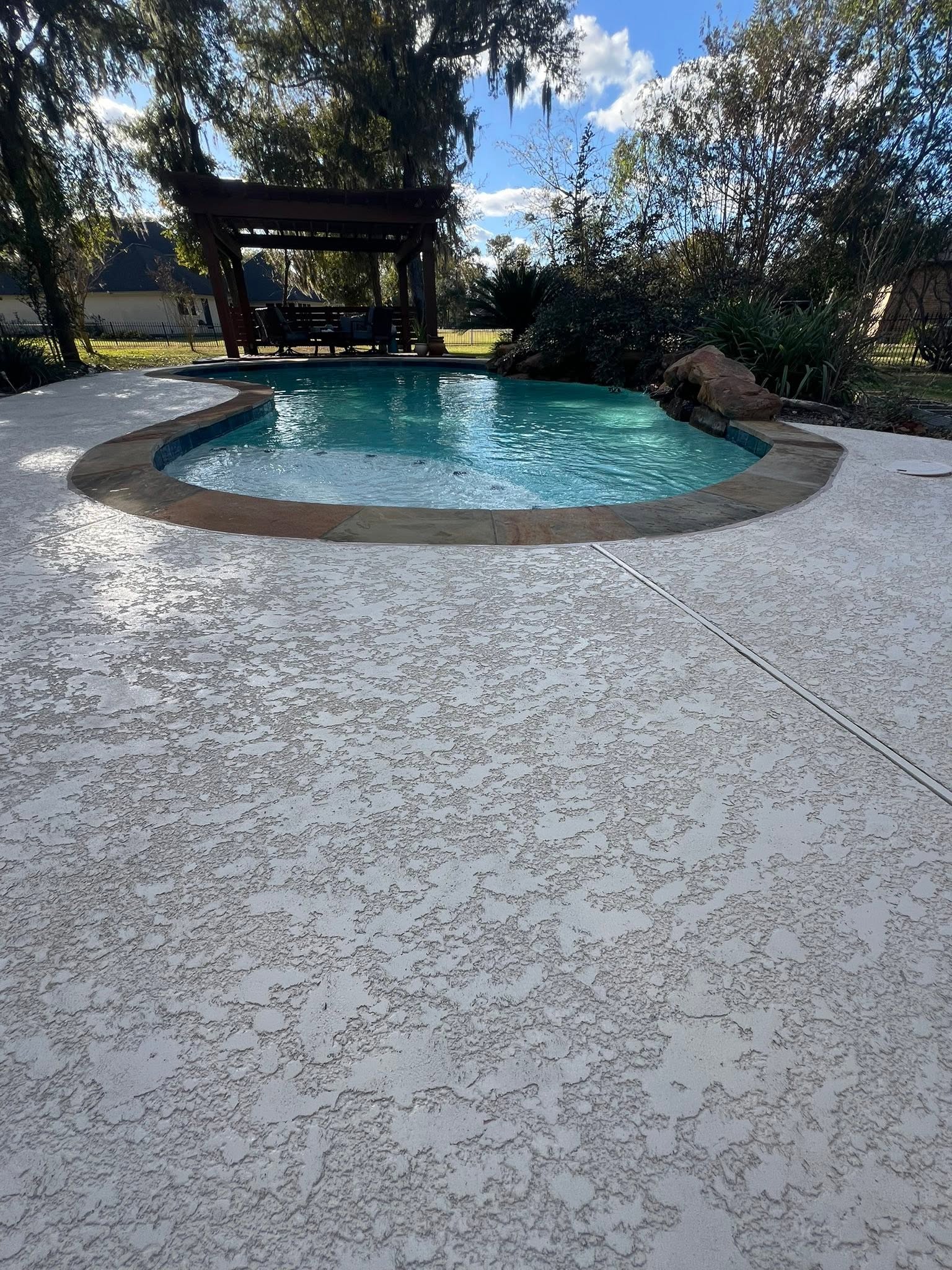 Pool after renovation